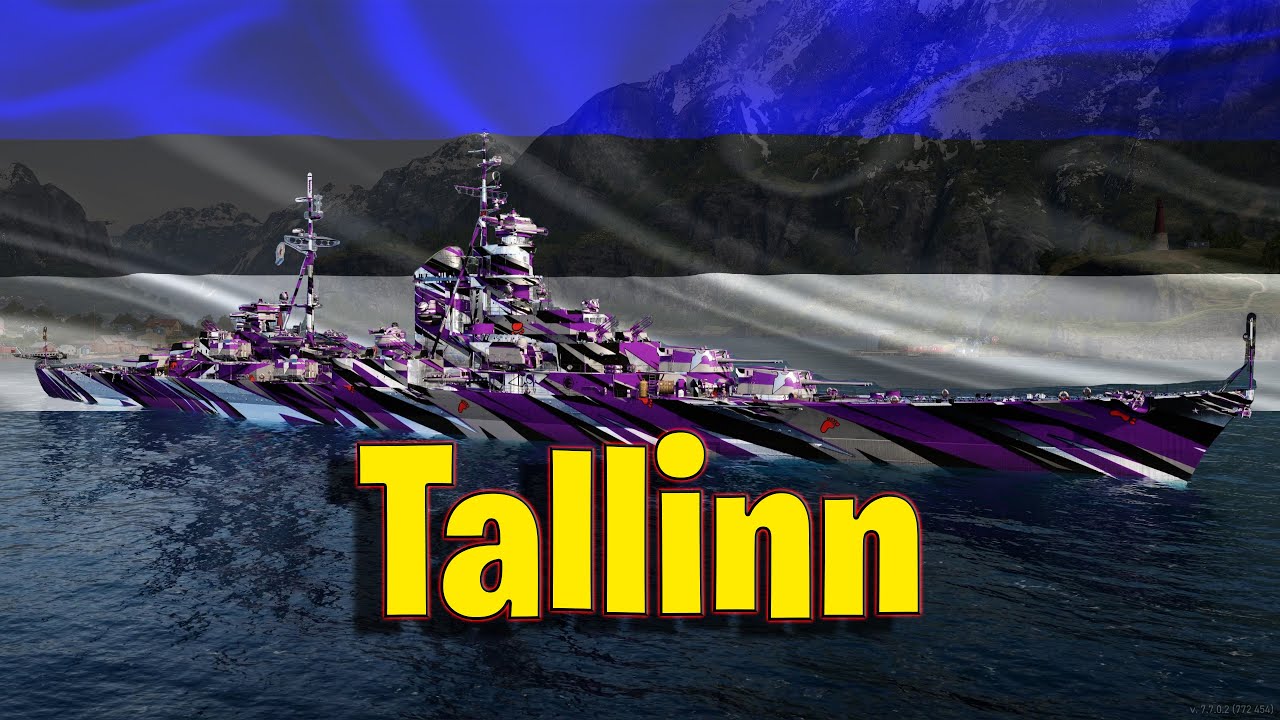 Meet The Tallinn! Tier 6 Russian Cruiser in World of Warships Legends!