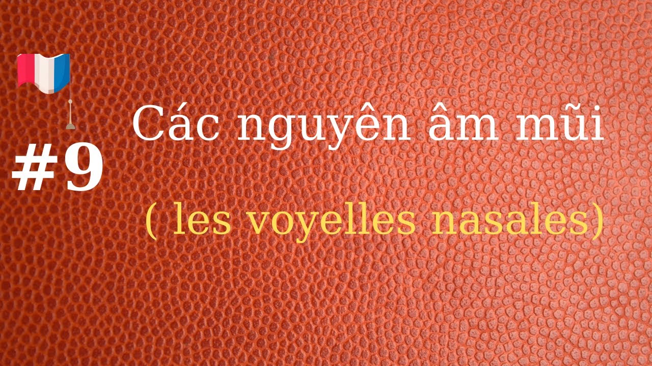 # 9 - Các nguyên âm mũi ( les voyelles nasales)