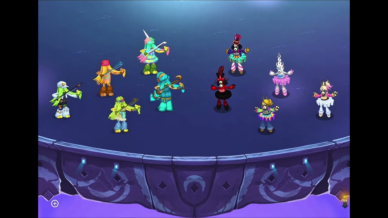 magical POMILY all variant on magical nexus | my singing monsters |
