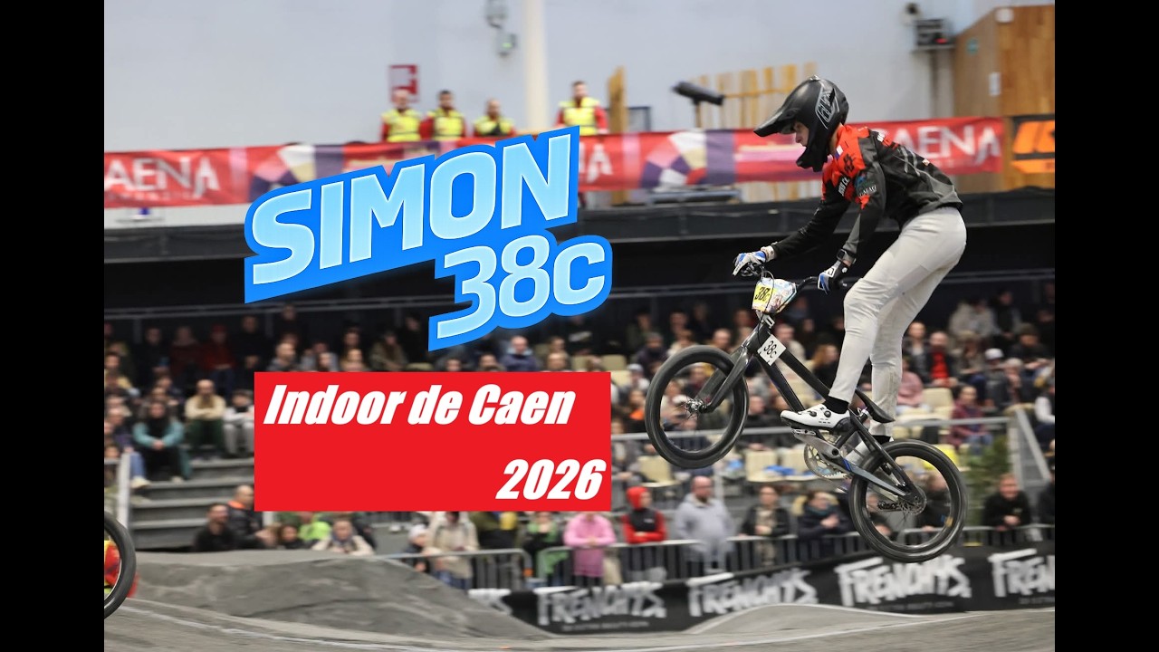 Indoor de Caen 2026 #Simon38c - bmx race