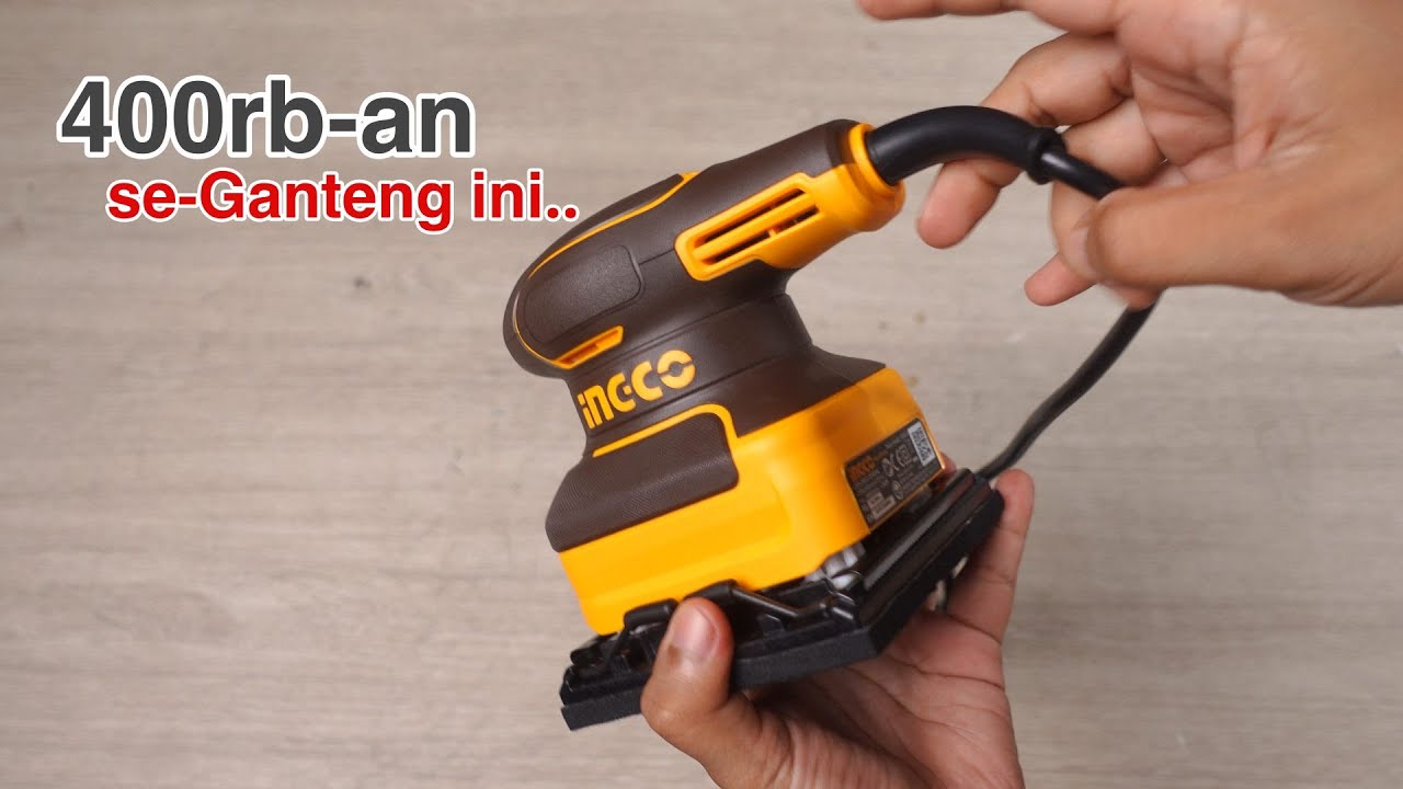 makin murah & premium.. ini dia tampilan sander terbaru ingco! - INGCO PS2416 PALM SANDER 240W