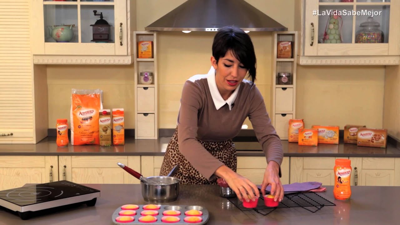 1ª Video Receta con Alma: Cupcakes Vainilla y Rosas