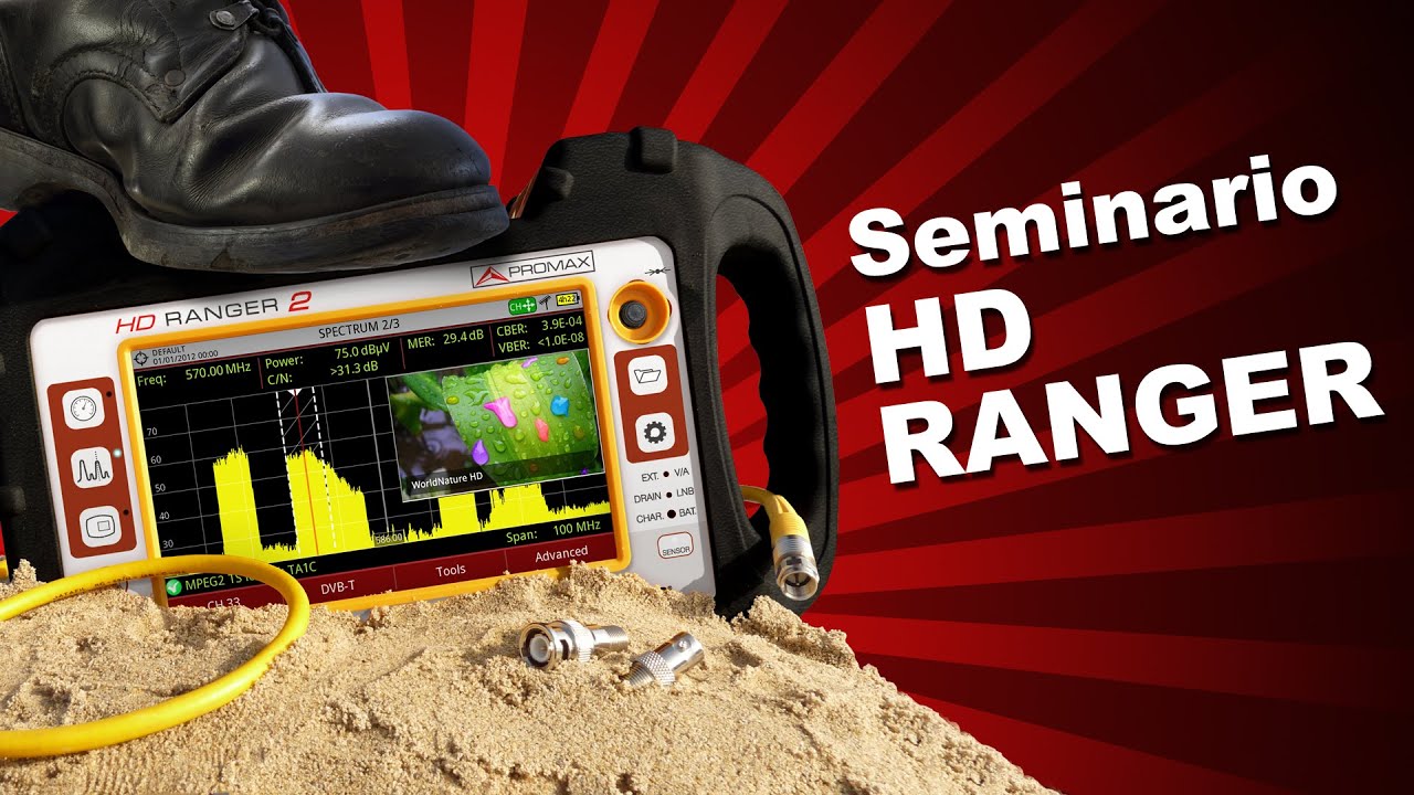 Características de los medidores de campo HD RANGER