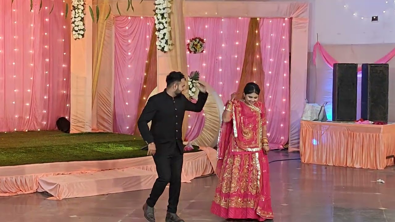 Performance of Pranjal and Chaitanya at Sister's wedding. 