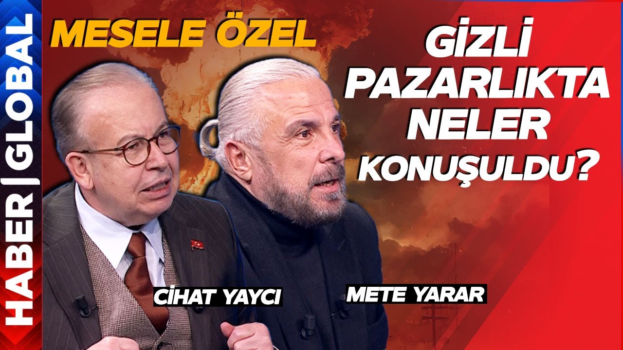 CANLI YAYIN | Cihat Yaycı - Mete Yarar | Mesele Özel | ABD ile AB Arasında İpler Koptu Mu?
