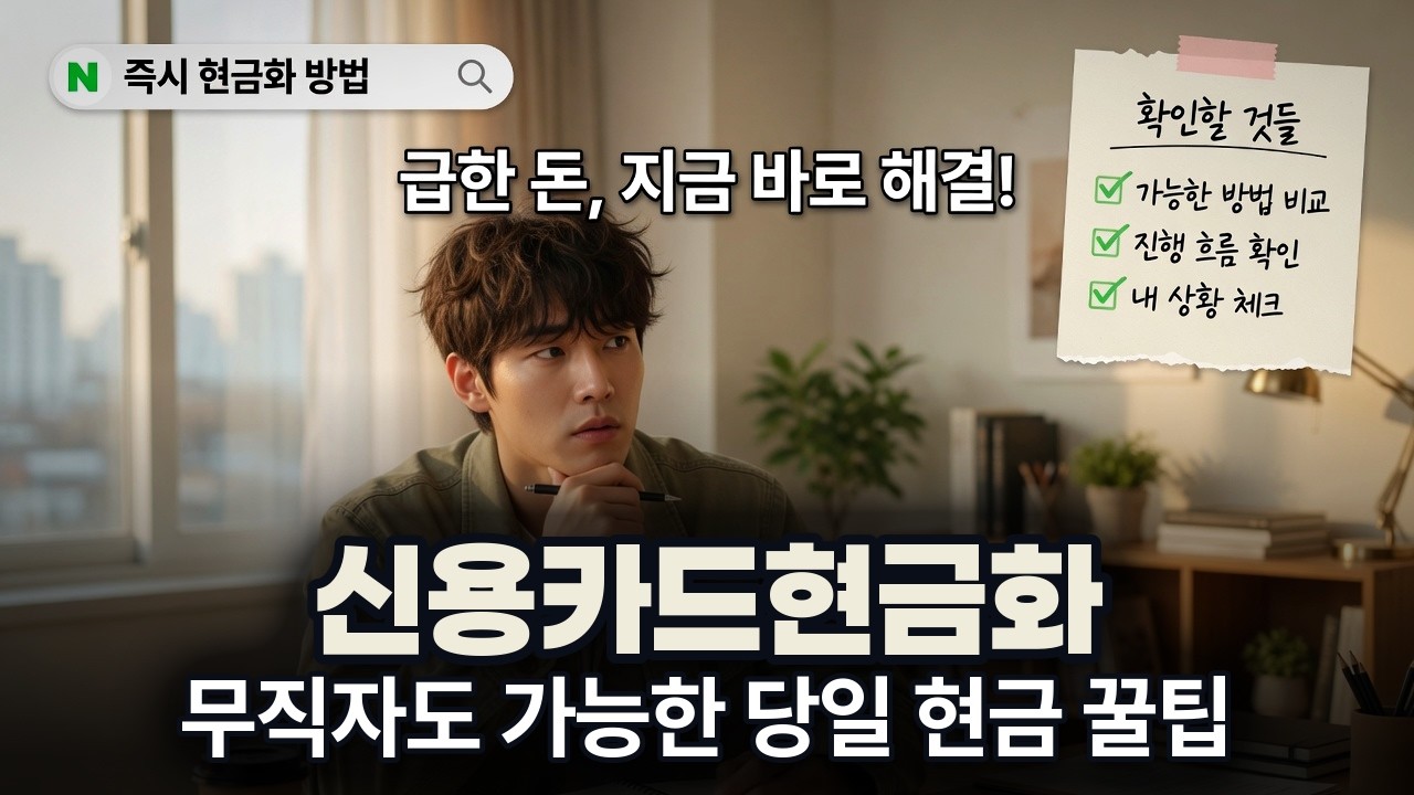 [신용카드현금화] 