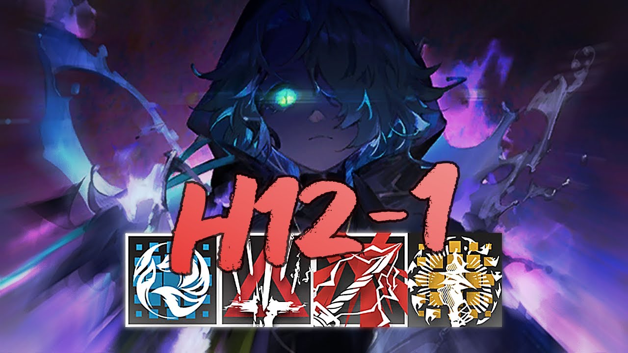 【Arknights】 The Strongest Supporter Squad | H12-1 Boss Battle 4ops