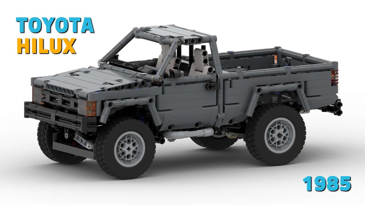 Toyota Hilux 1985 - LEGO Technic MOC