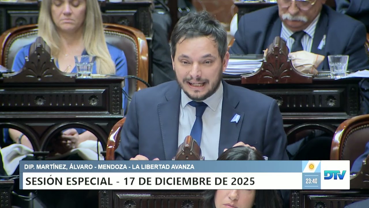 Diputado Martínez, Álvaro - LLA - Sesión 17-12-2025 - PL