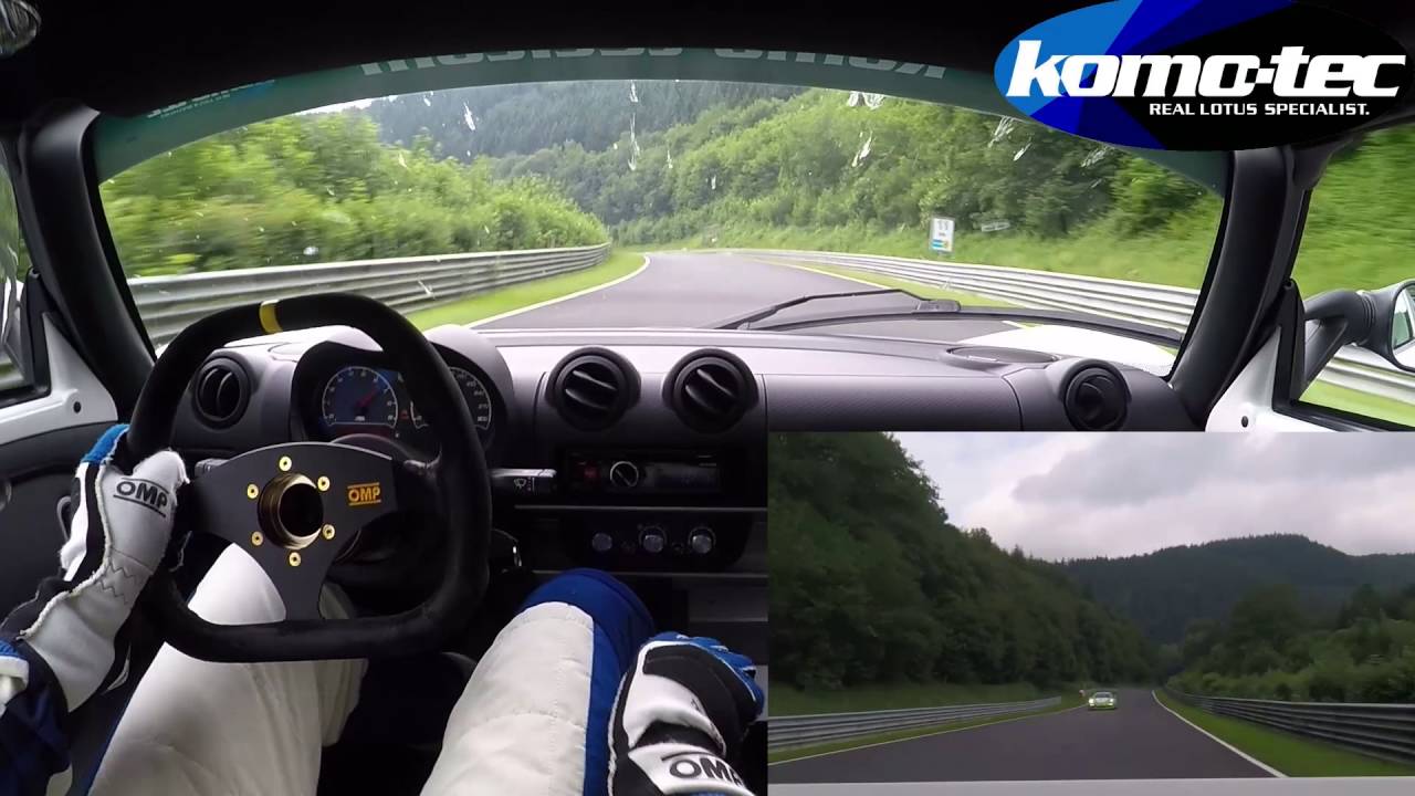 Testsession Komo-Tec Lotus Exige V6 