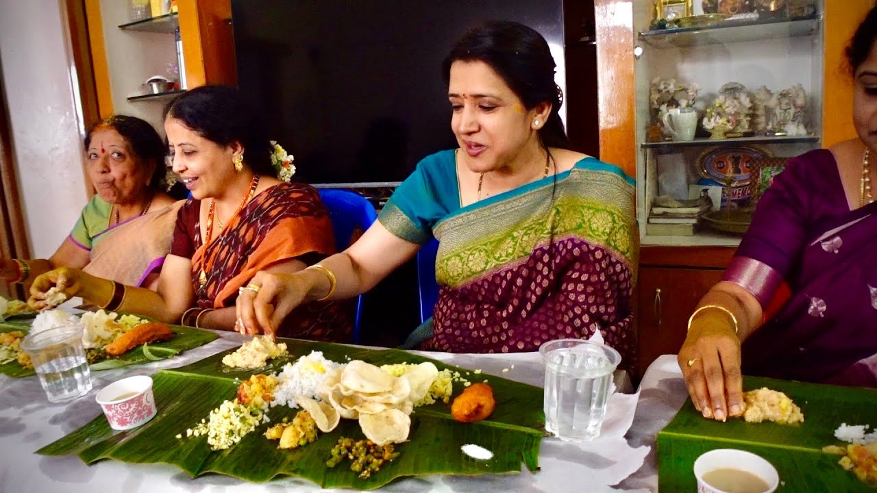 Delicious Pooja Lunch & Divine Ghee Pongal In Kuppam | The Women Are Honoured | Vlog 94