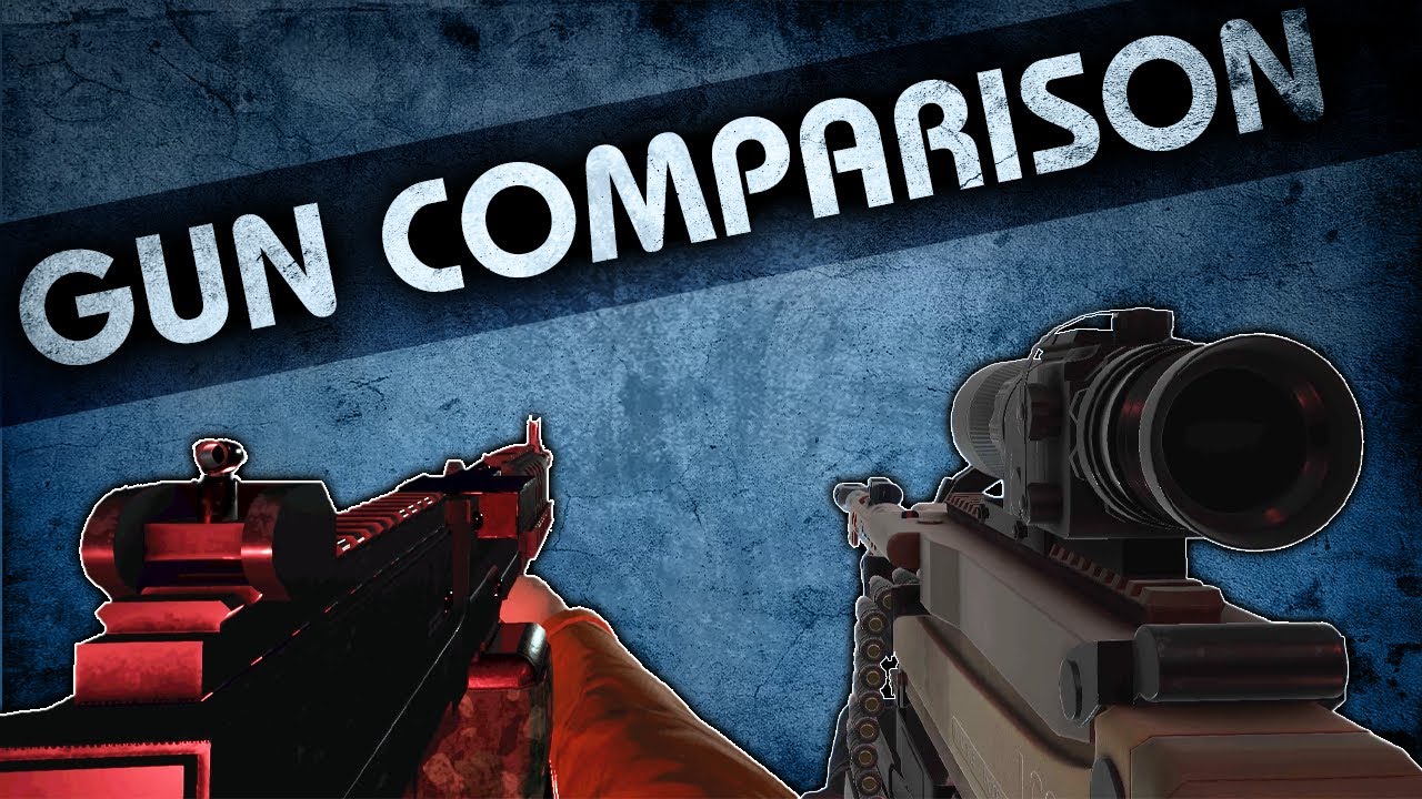 [Old vs New] Parabellum Gun Comparison
