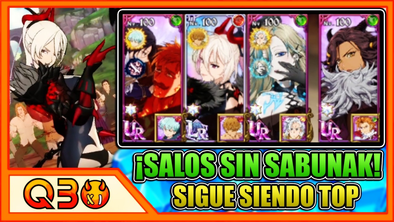 ¡SALOS LE DA NUEVA VIDA A CATÁSTROFES! ¿SIGUE SIENDO IGUAL DE TOP SIN SABUNAK? | 7DS: Grand Cross