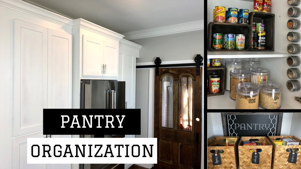 PANTRY ORGANIZATION IDEAS | FARMHOUSE PANTRY TOUR