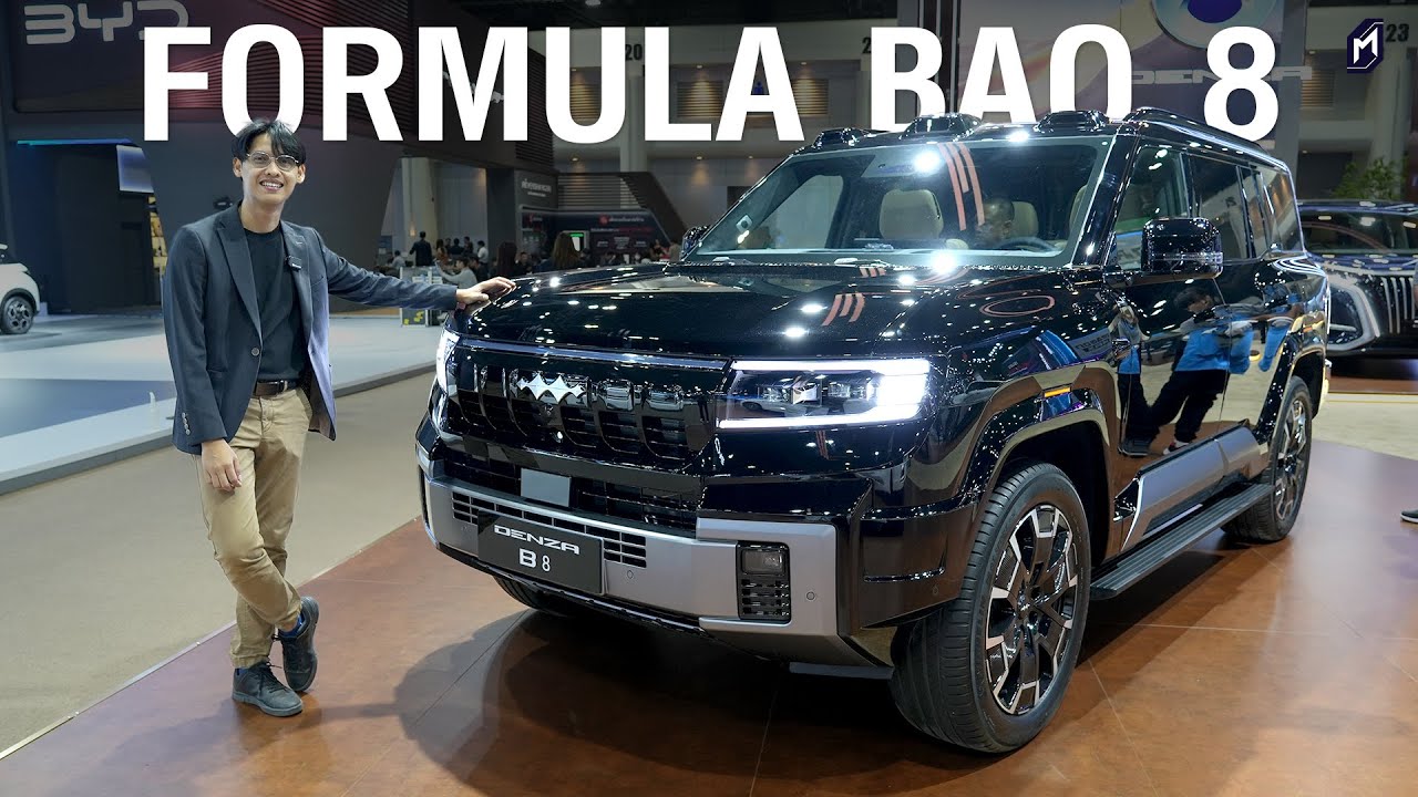 FORMULA BAO 8 เอสยูวีหรูจาก BYD งานดีอุปกรณ์ล้ำ MOTOR SHOW 2025