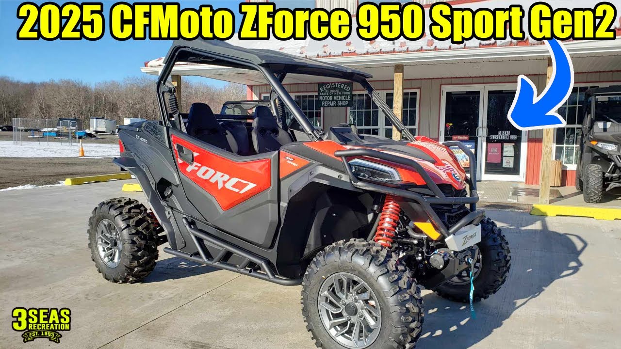 2025 CFMoto ZForce 950 Sport Gen 2 Walkthrough – What Makes It Stand Out!