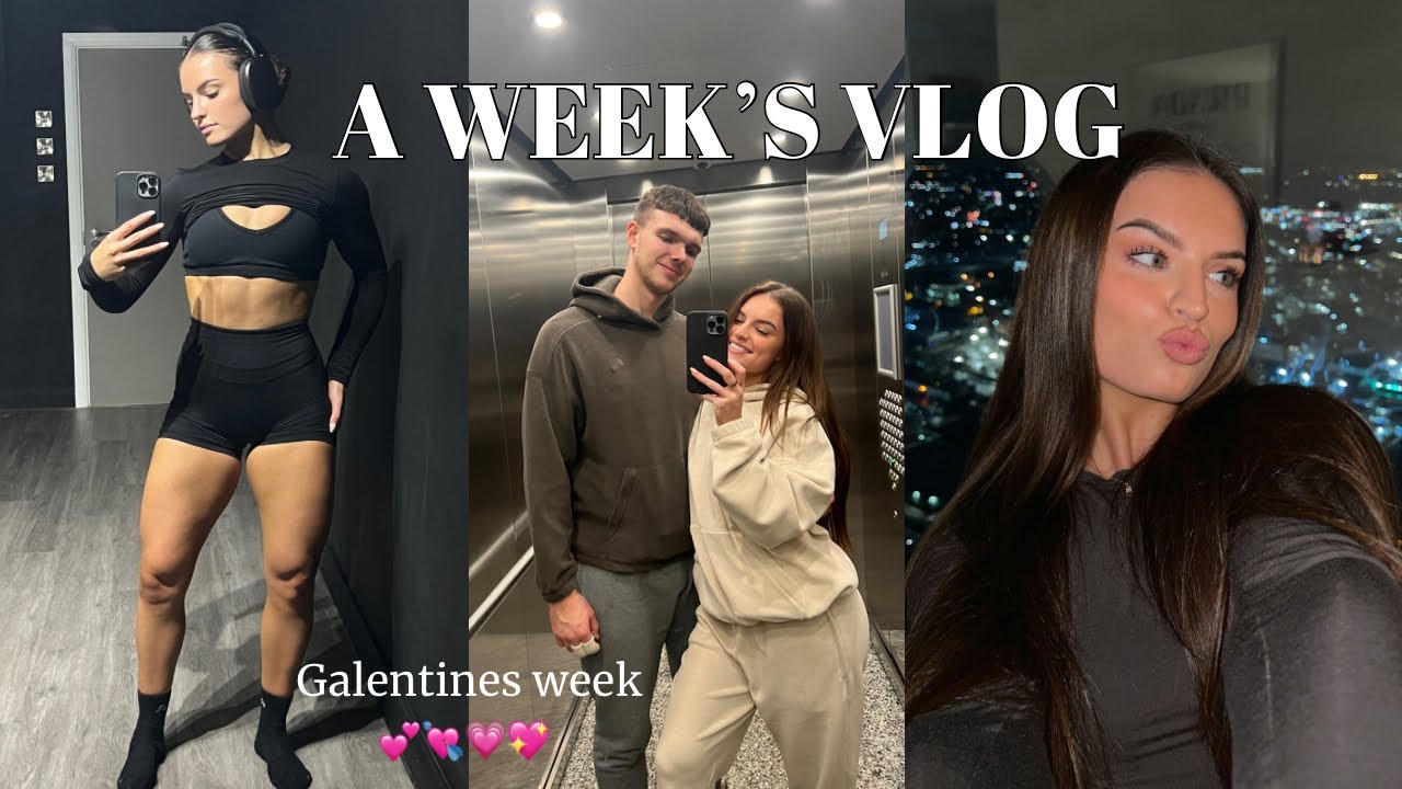 A WEEK’S VLOG WITH ME | catch up Q&A, galentines meal, gym