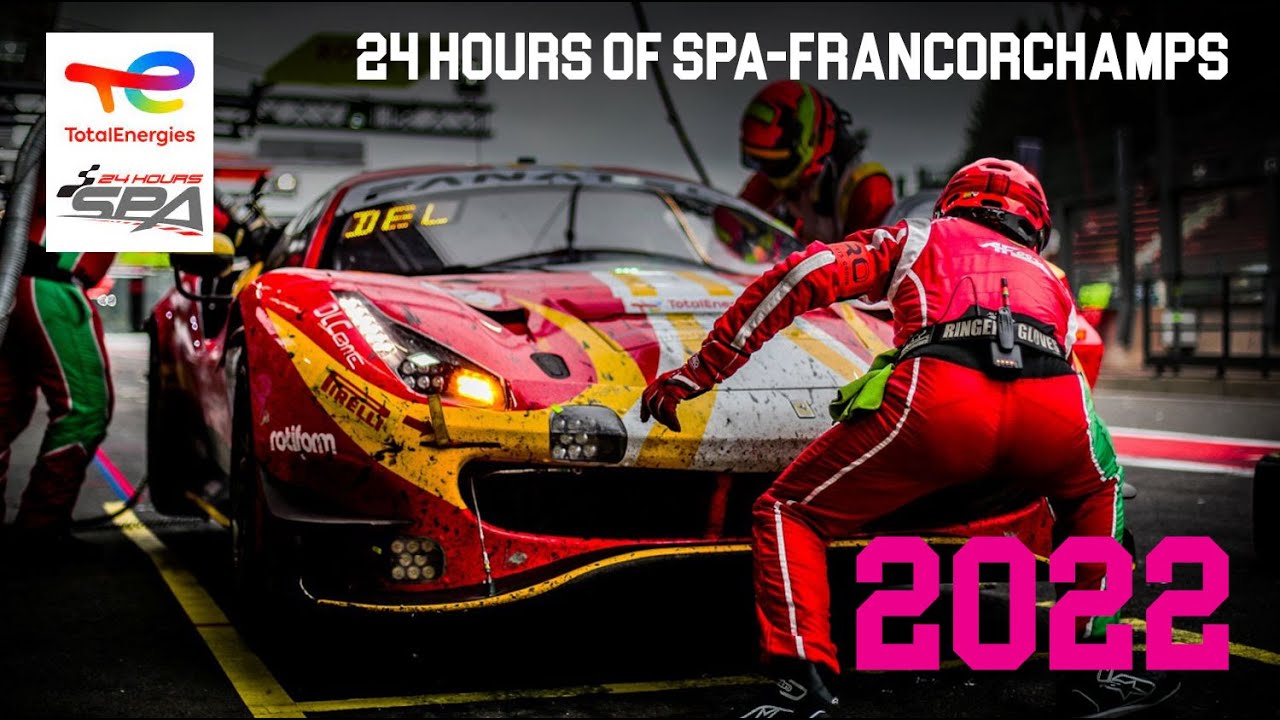 2022 24 Hours of Spa-Francorchamps Protected by Crowdstrike