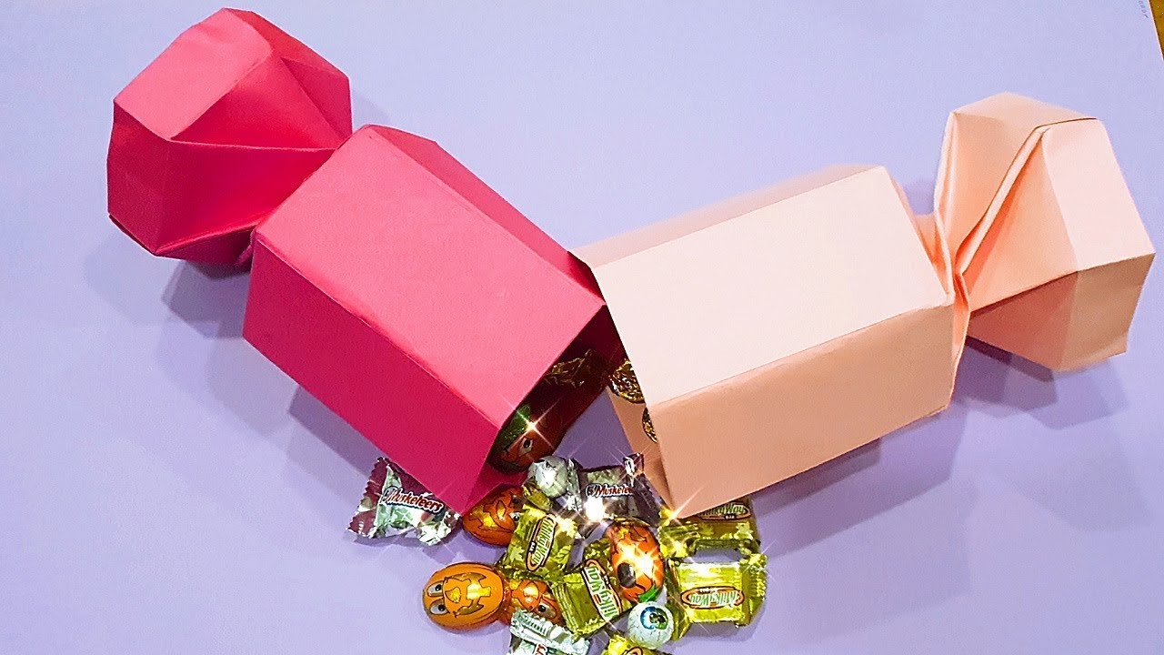 할로윈 사탕박스 종이접기 Gift Candy Box Origami