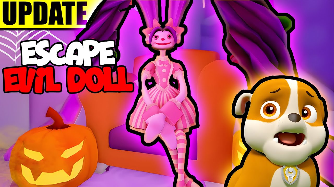 Escape The EVIL DOLL HOUSE ! | Roblox Funny Moments | Rubble in Roblox #obby  #roblox