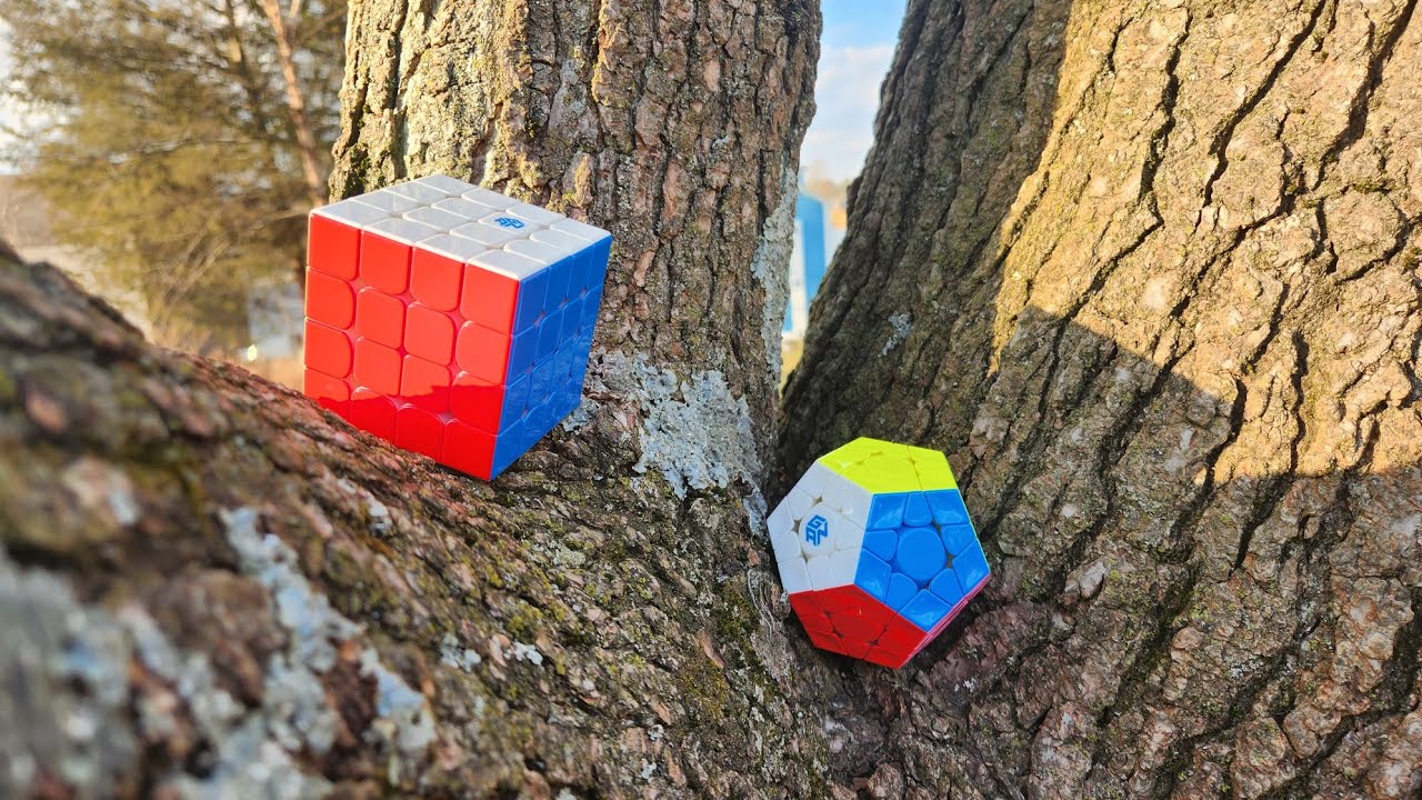 GAN 460 V2 & GAN Megaminx V2 UV Coated Unboxing