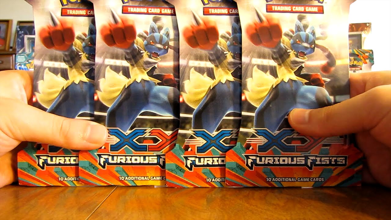 4 Furious Fists Booster Pack Opening (Great Pull!)