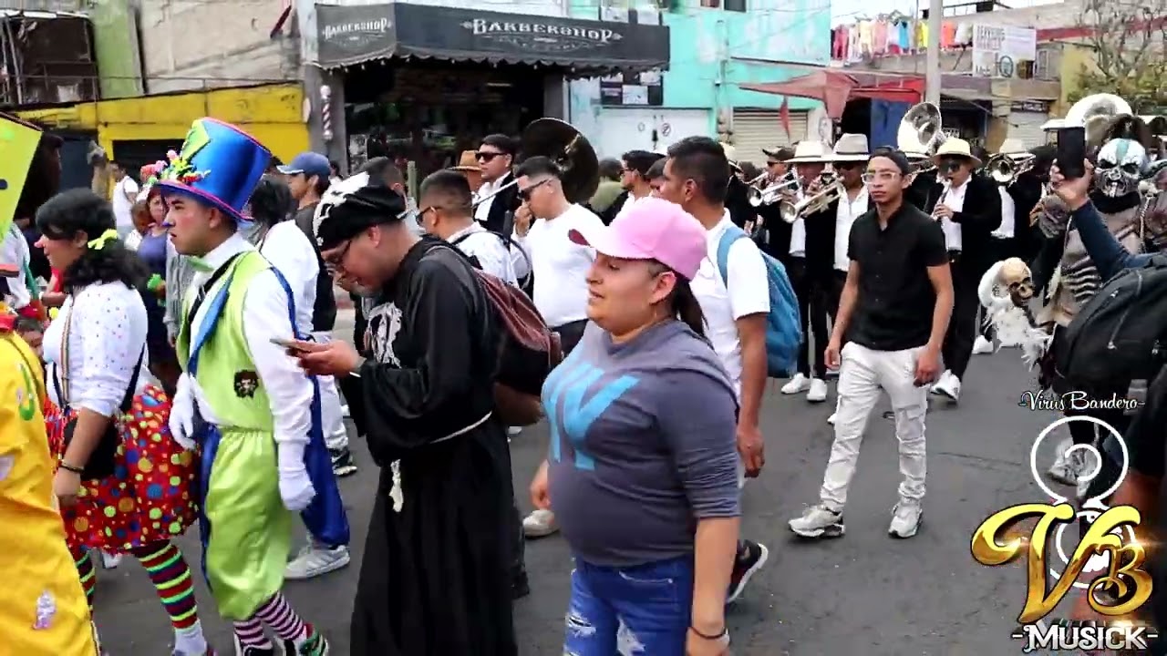 La Roncona  Dejate Llevar / Ritmazo - Banda La Reyna De Oaxaca - Carnaval Santa Martha Acatitla 2025