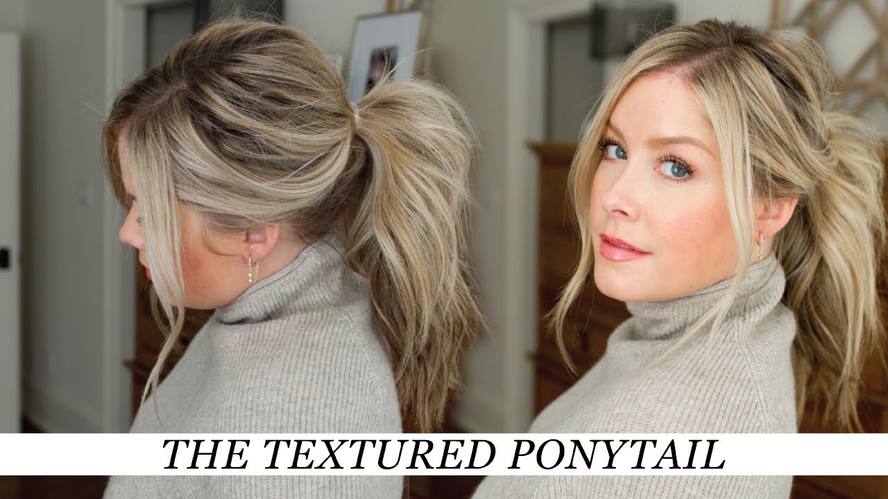 The Textured Ponytail