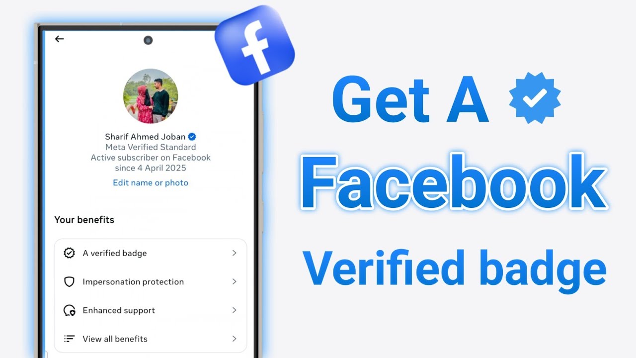 How do I get a Facebook verification badge