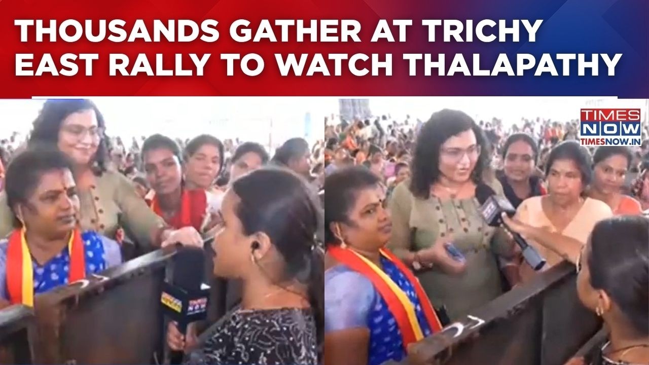 CM Vijay's First Major Rally After Historic Win, Thousands Gather To Take Glimpse Of 'Thalapathy'