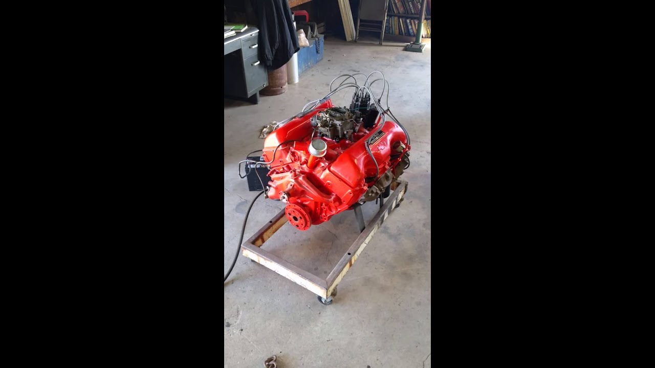 '59-60 348 Chevy Engine Start