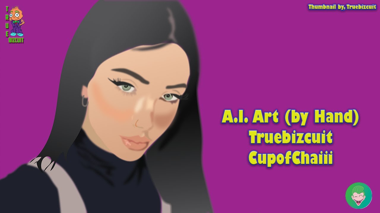 CupofChaiii [A.I. Art Done by another Human] Drawing Twitch Streamers by TrueBizcuit #38