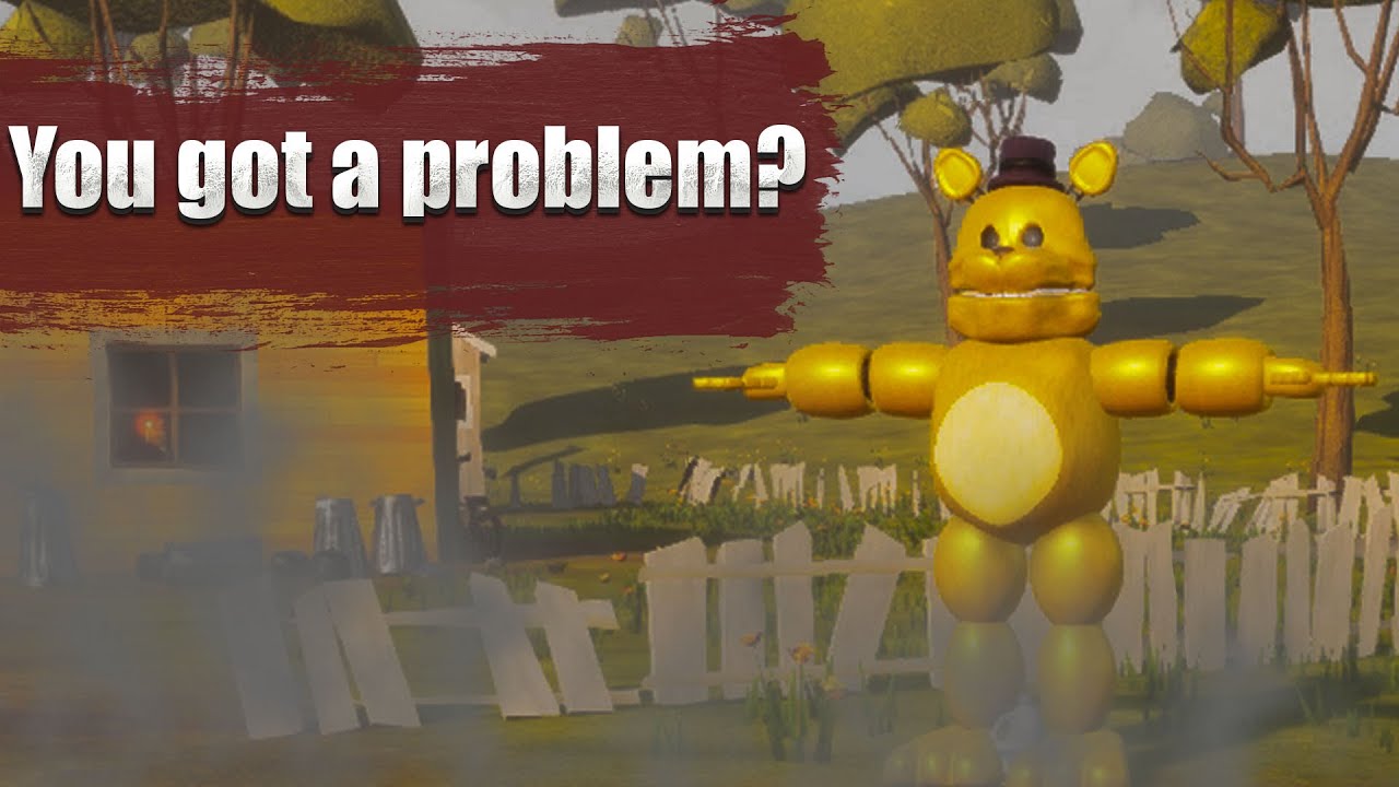 FREDBEAR BOUGHT A SMALL HOUSE. Playing the Only One Room mod. HELLO NEIGHBOUR. @RobBoss123