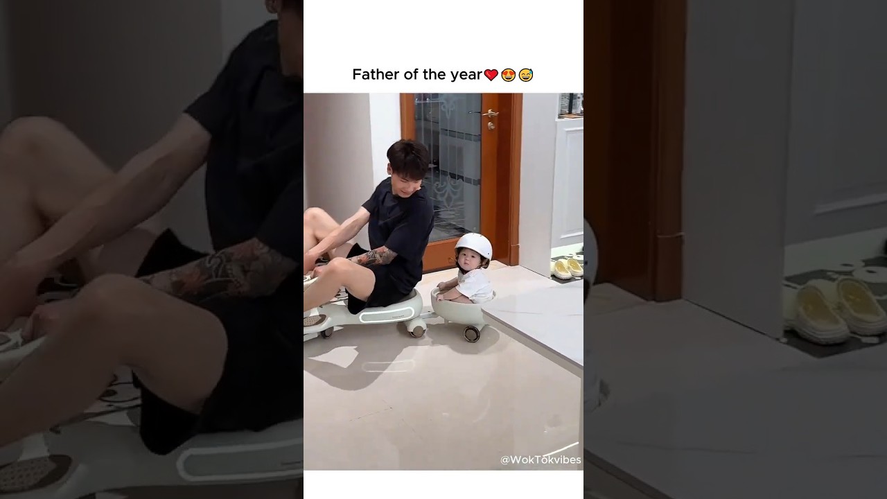 Father of the year❤😍😅#shorts #new #funny