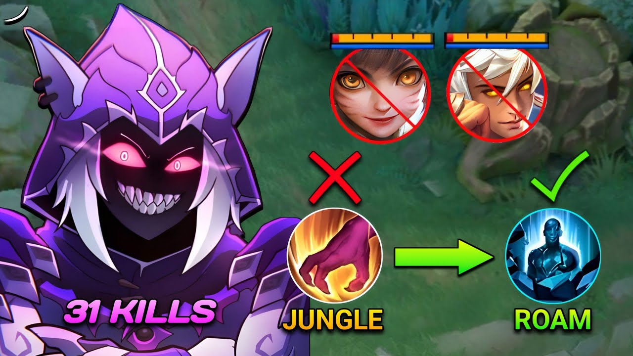 31 KILLS ROAM HELCURT!! NEW META? (enemy will ban helcurt nxt game!! )