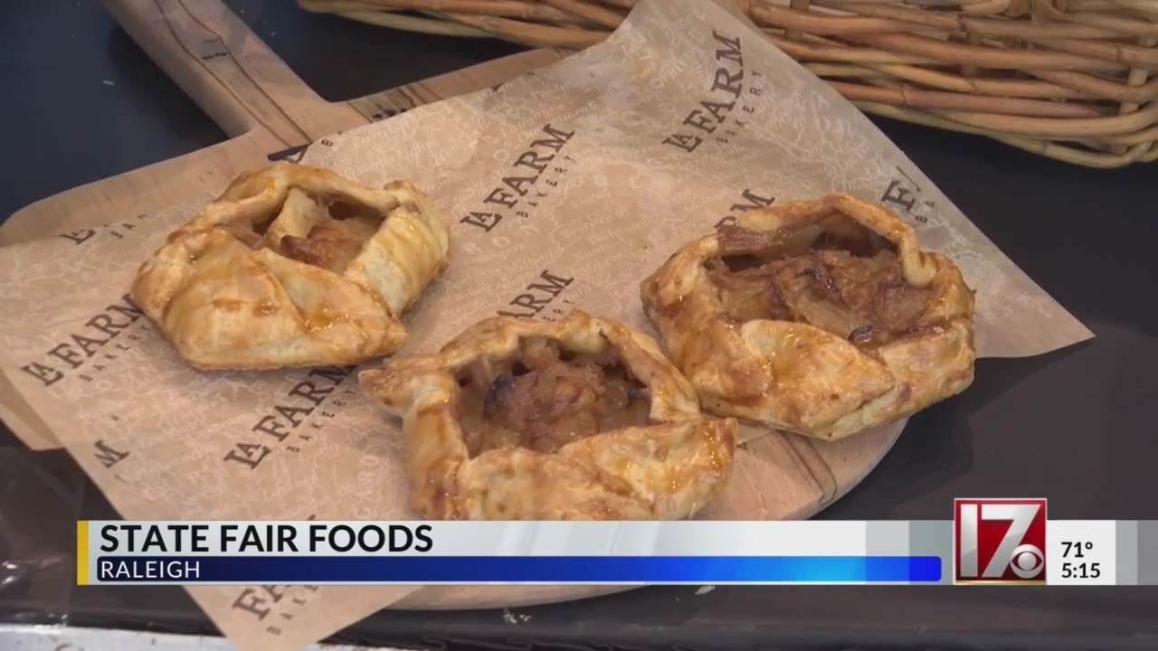A preview of new food at the NC State Fair for 2022