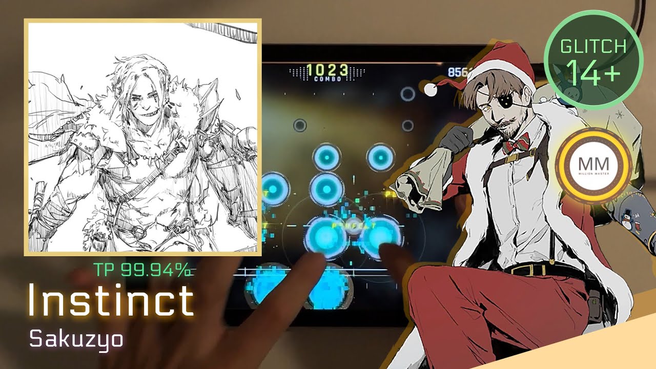 [Cytus II v5.2] Instinct [GLITCH 14+] - MM (TP 99.94)