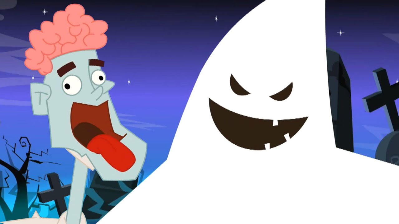 It's Halloween Night, Scary Video and Spooky Rhyme for Kids