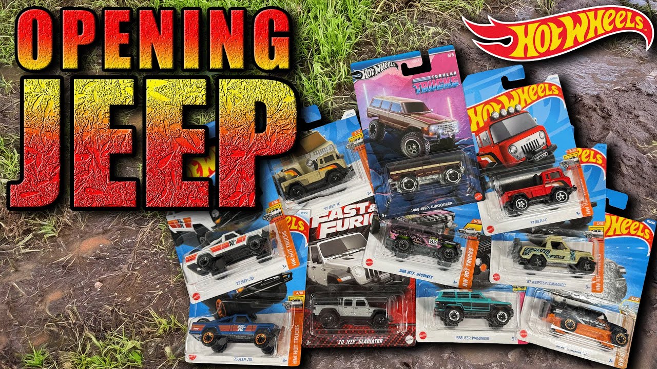 Hot Wheels Madness Part 1: Unboxing JEEP!