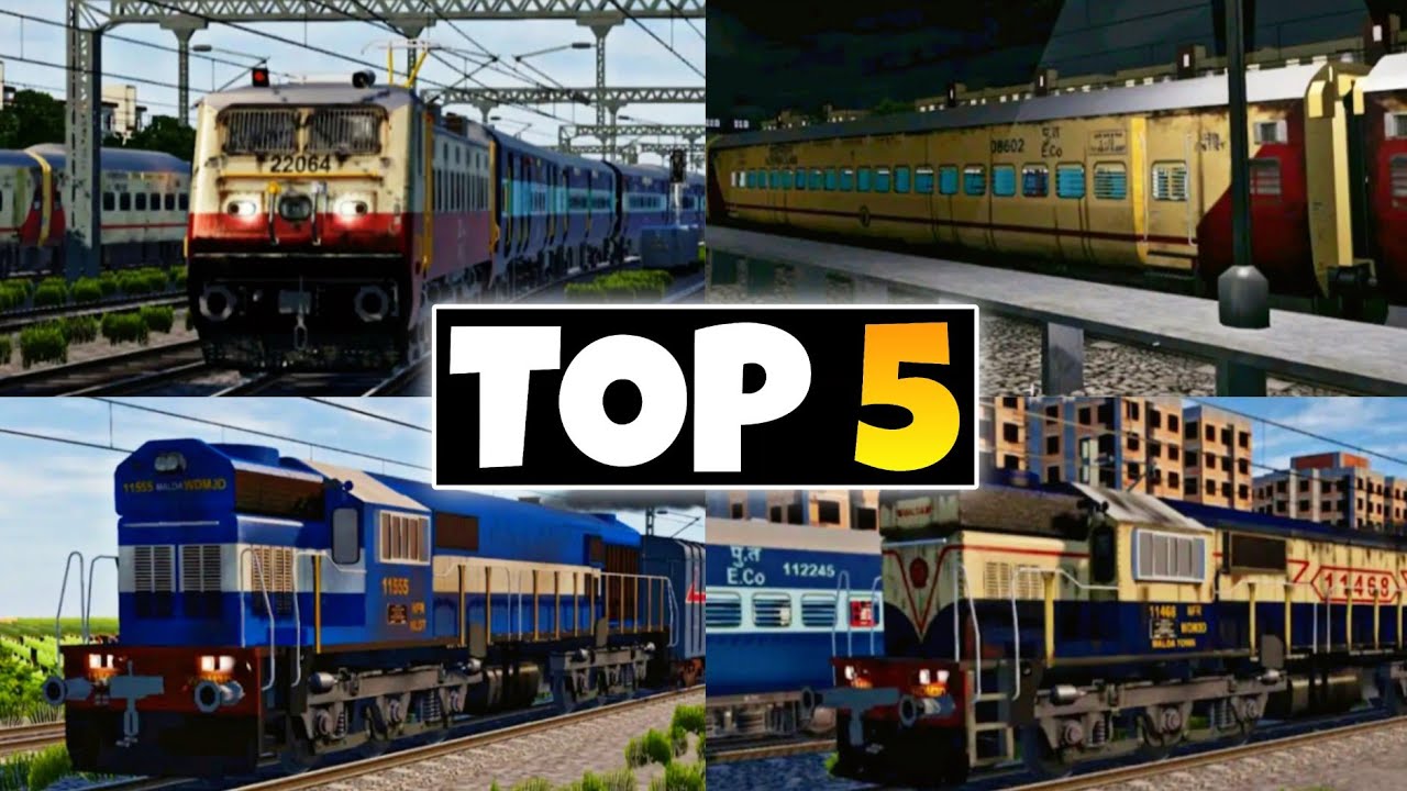 Top 5 Best Train Simulator Games for Android 2026 🚂 | High Graphics (Offline)