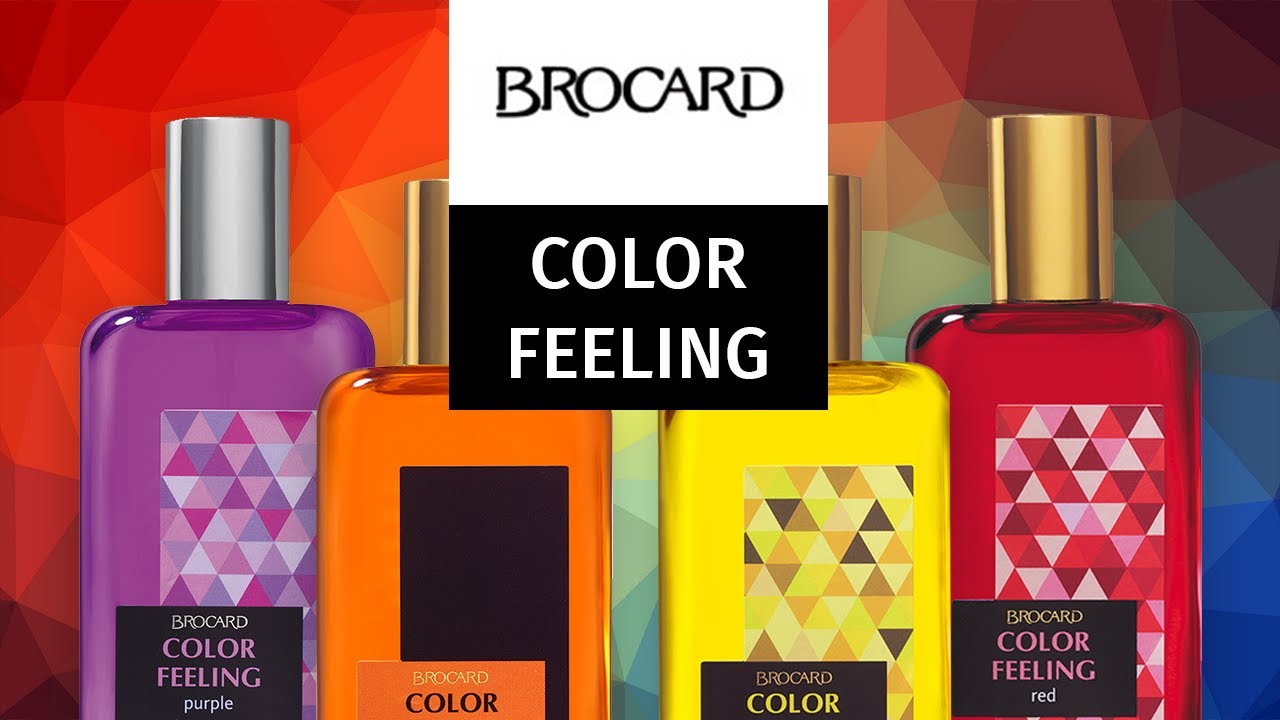 БУЙСТВО КРАСОК ОТ BROCARD: мои ароматы из линейки Color Feeling