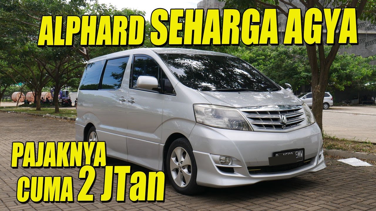 ALPHARD GEN 1 PAJAKNYA MURAH, HARGANYA CUMA 100 JUTAAN
