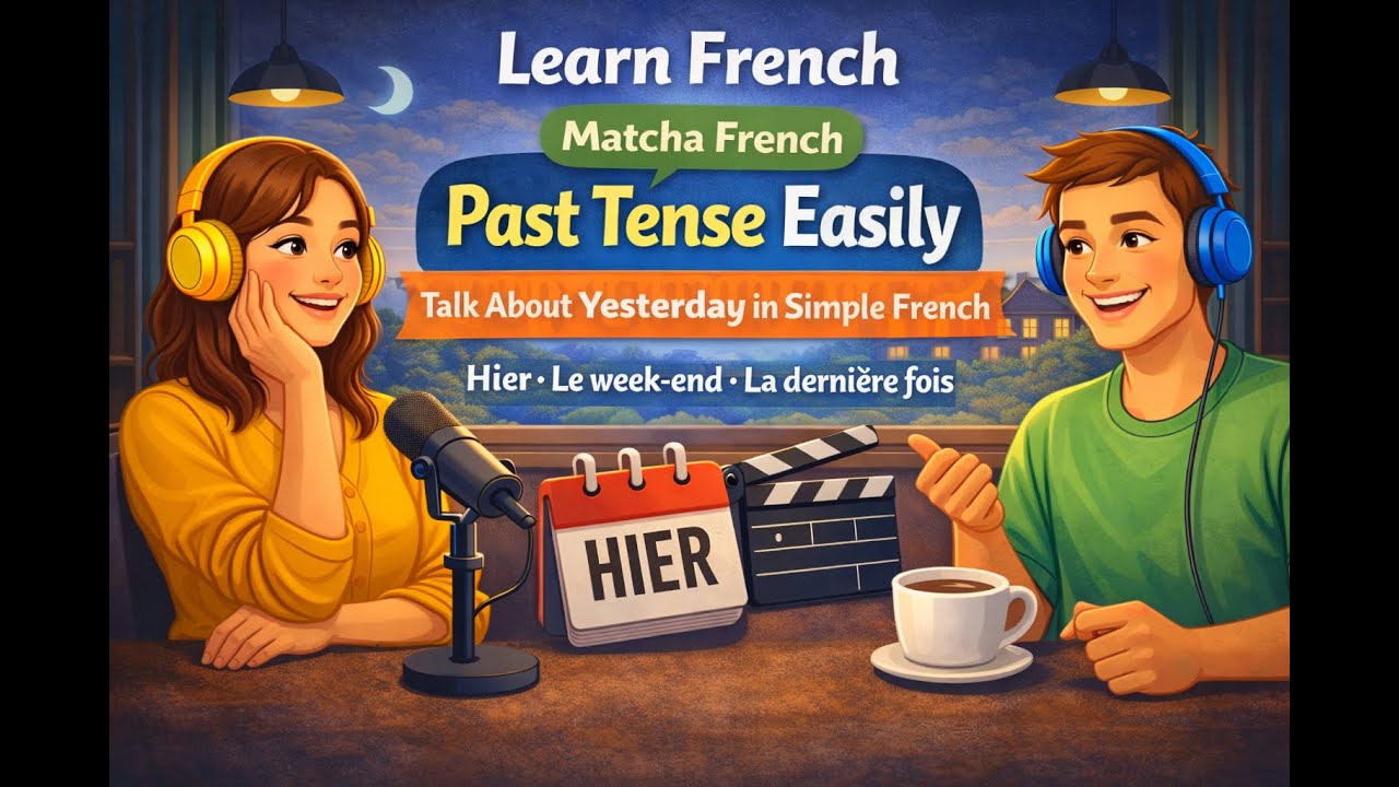 Learn French Past Tense Easily | Talk About Yesterday in Simple French