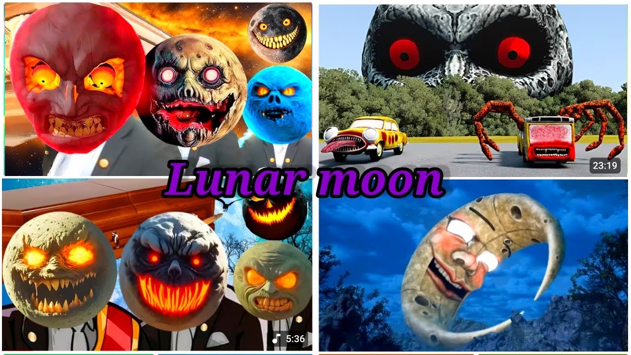 Lunar_Moon 🆚 Lunar_Moon (:) 🆚 Lunar_Moon (ꭁ) 🆚 Lunar_Moon_-_ -Tiles Hop Edm-Rush