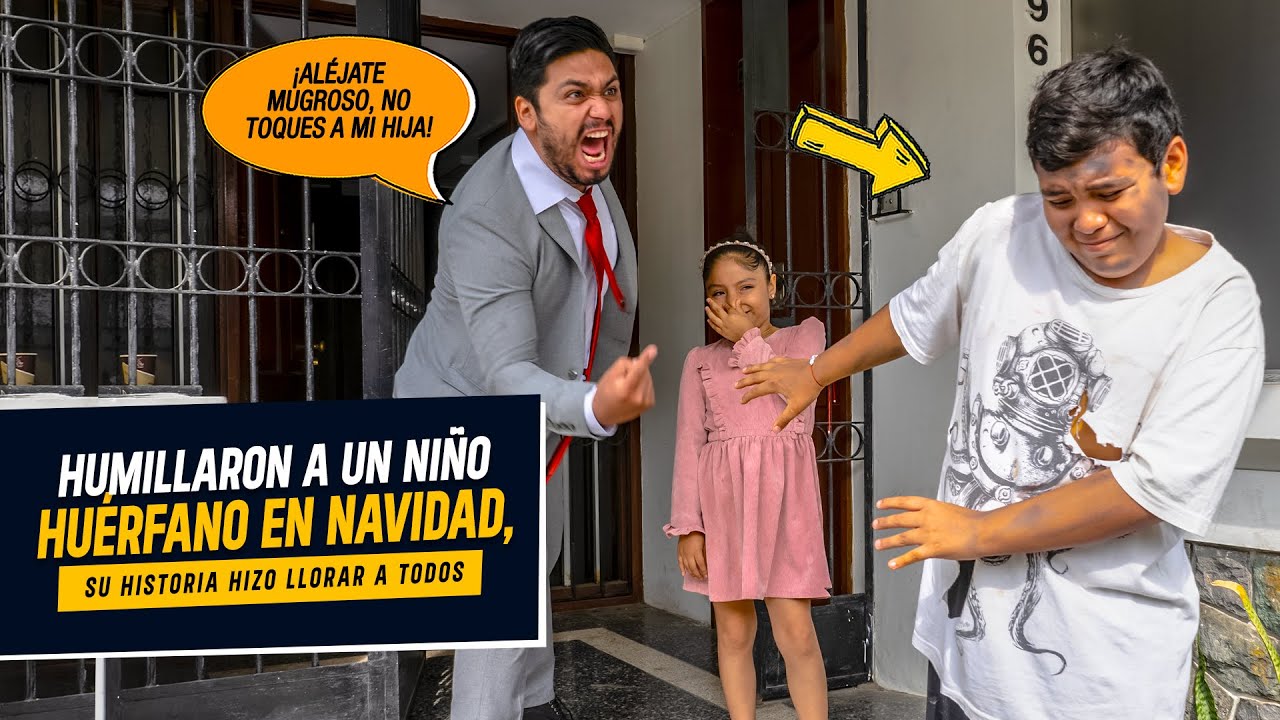 Humillaron a niño huérfano en navidad | Niños Pobres en Navidad, Triste realidad | Navidad