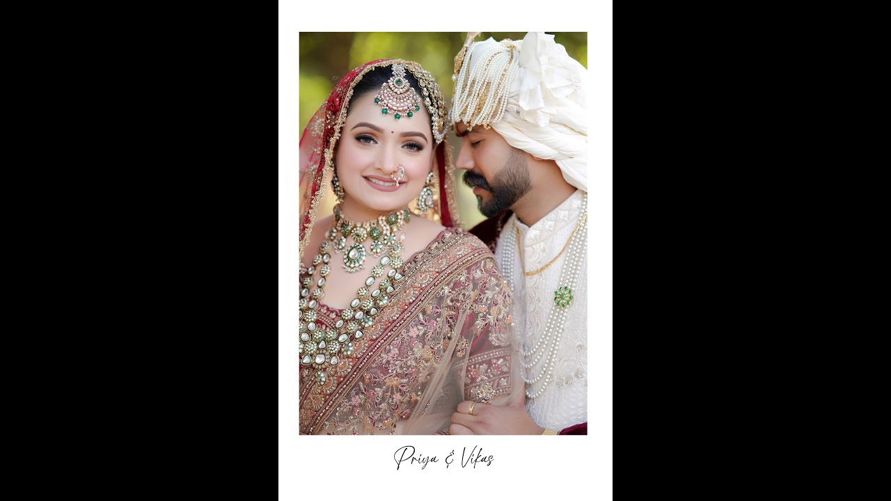 New Wedding Higlights  2025| Priya & Vikas. {A Film By Vikas Malhotra Photography | M.9988483006
