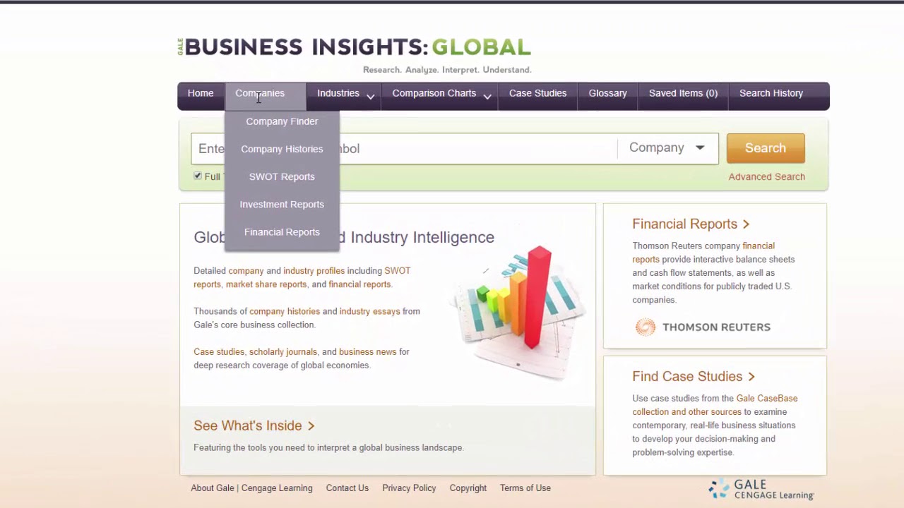 Business Insights: Global Tutorial