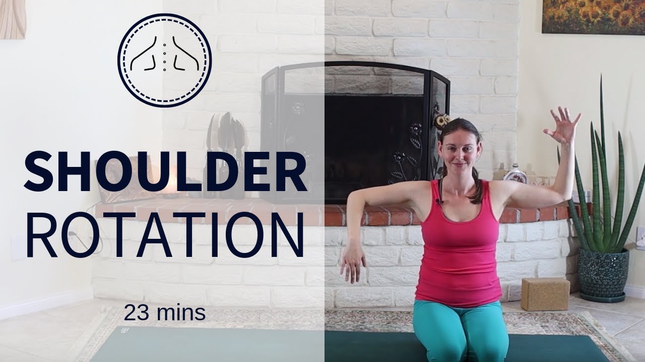 Shoulder Rotation Practice  |  Yoga For Shoulders  |  Shoulder Internal & External Rotation Exercise