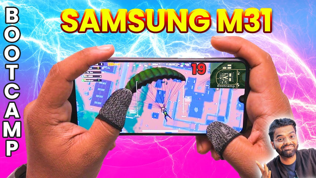Samsung M31 Pubg Test: BOOTCAMP par 💩 Karega??