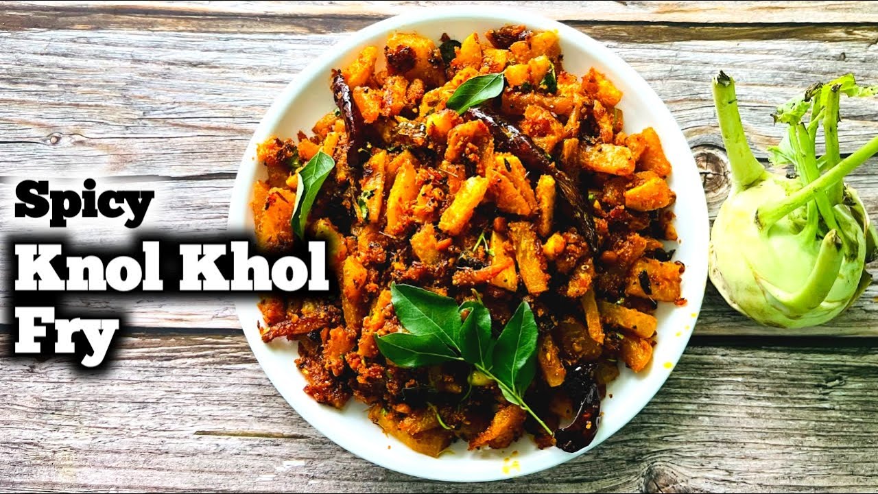knol khol fry | నూల్ కోల్ ఫ్రై | Siri's Home Kitchen